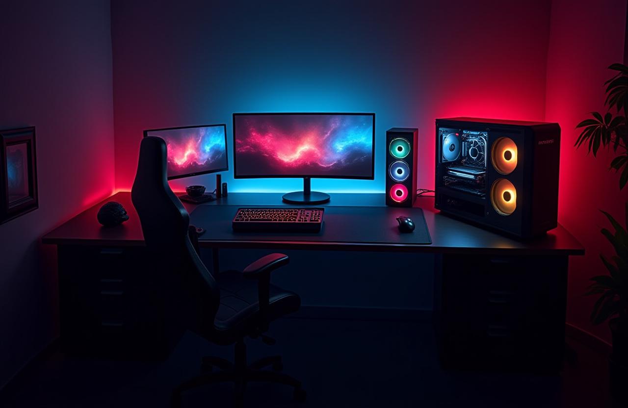 Setup gaming haute performance Olympus Puce Toulouse